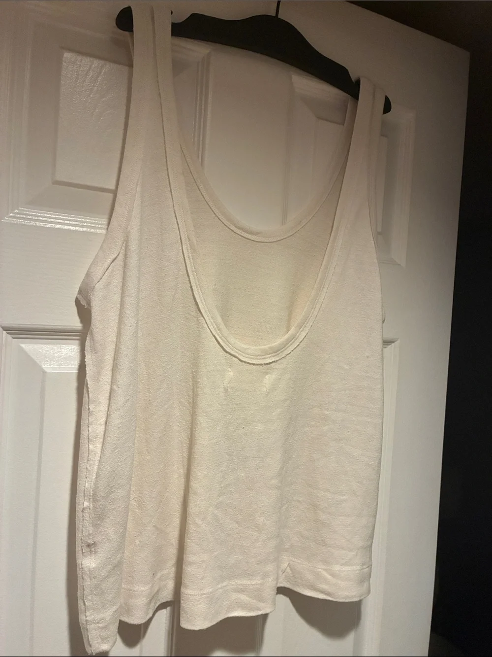 Free People Scoop Neck Silk Tank